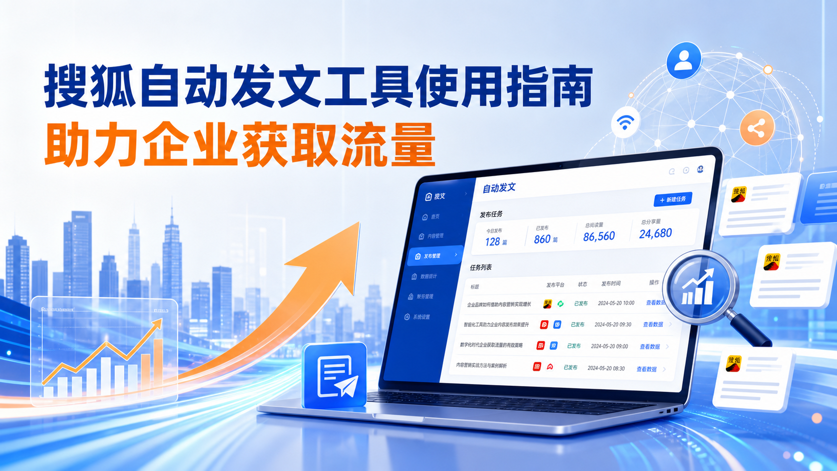 搜狐自动发文工具的使用指南：助力淮安企业获取流量