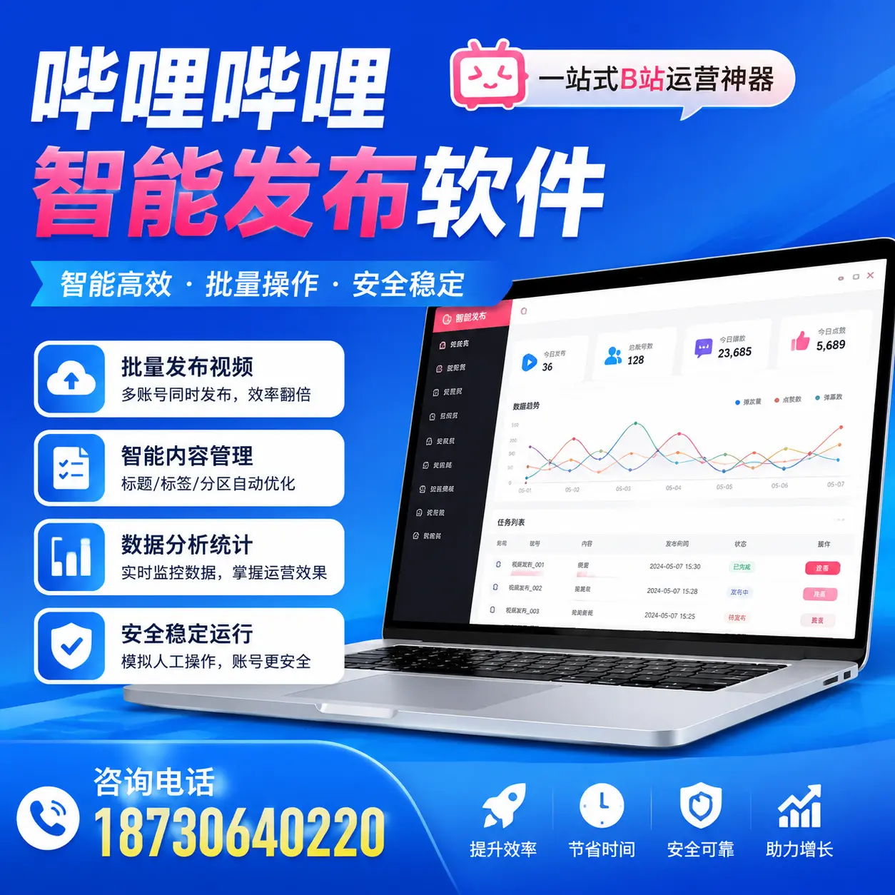 如何通过哔哩哔哩智能发布软件提升 淮安 企业曝光率