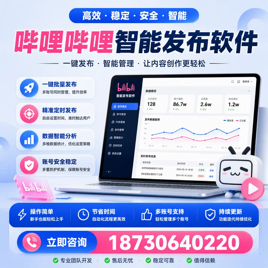 如何在 淮安 制定有效的哔哩哔哩智能发布策略